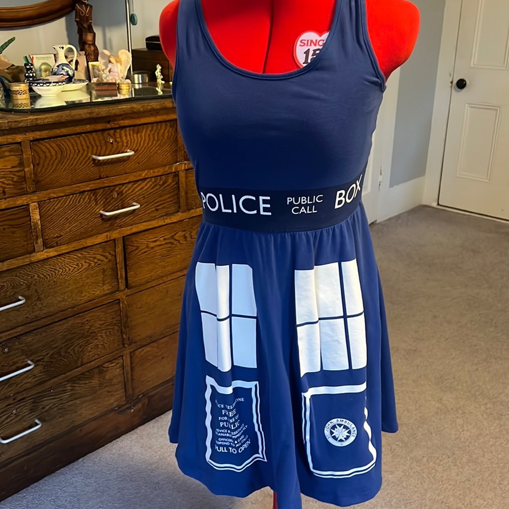 Dr. Who Police Box dress